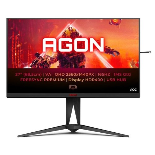 AOC AG275QXN/EU Gaming - 27" - LED - HDMI - DisplayPort