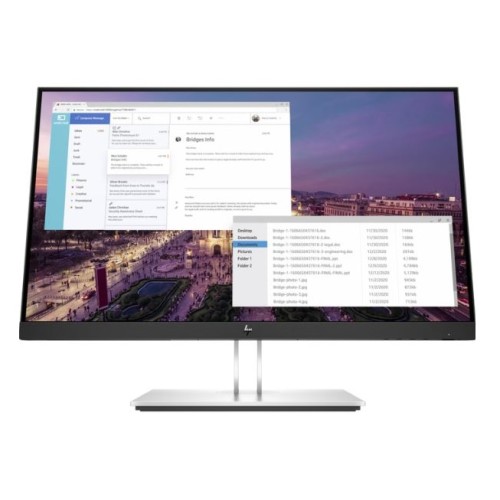 HP EliteDisplay E23 G4 - 23" - LED IPS - VGA - DisplayPort - HDMI