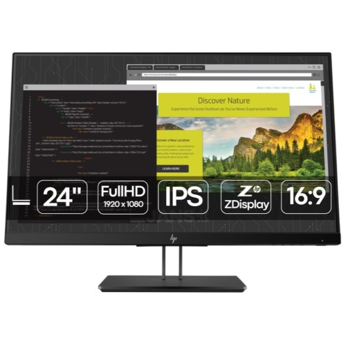 HP ZDisplay Z24nf G2 - 24" - FullHD IPS - HDMI - DisplayPort - VGA