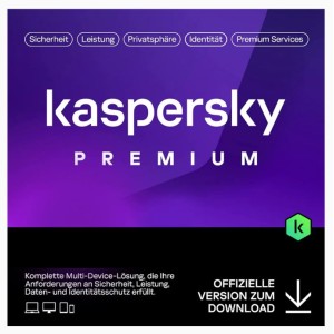 Kaspersky Premium - 1 PC - 1 Ano