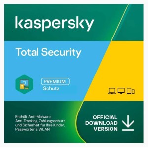 Kaspersky Total Security - 1 PC - 1 Ano